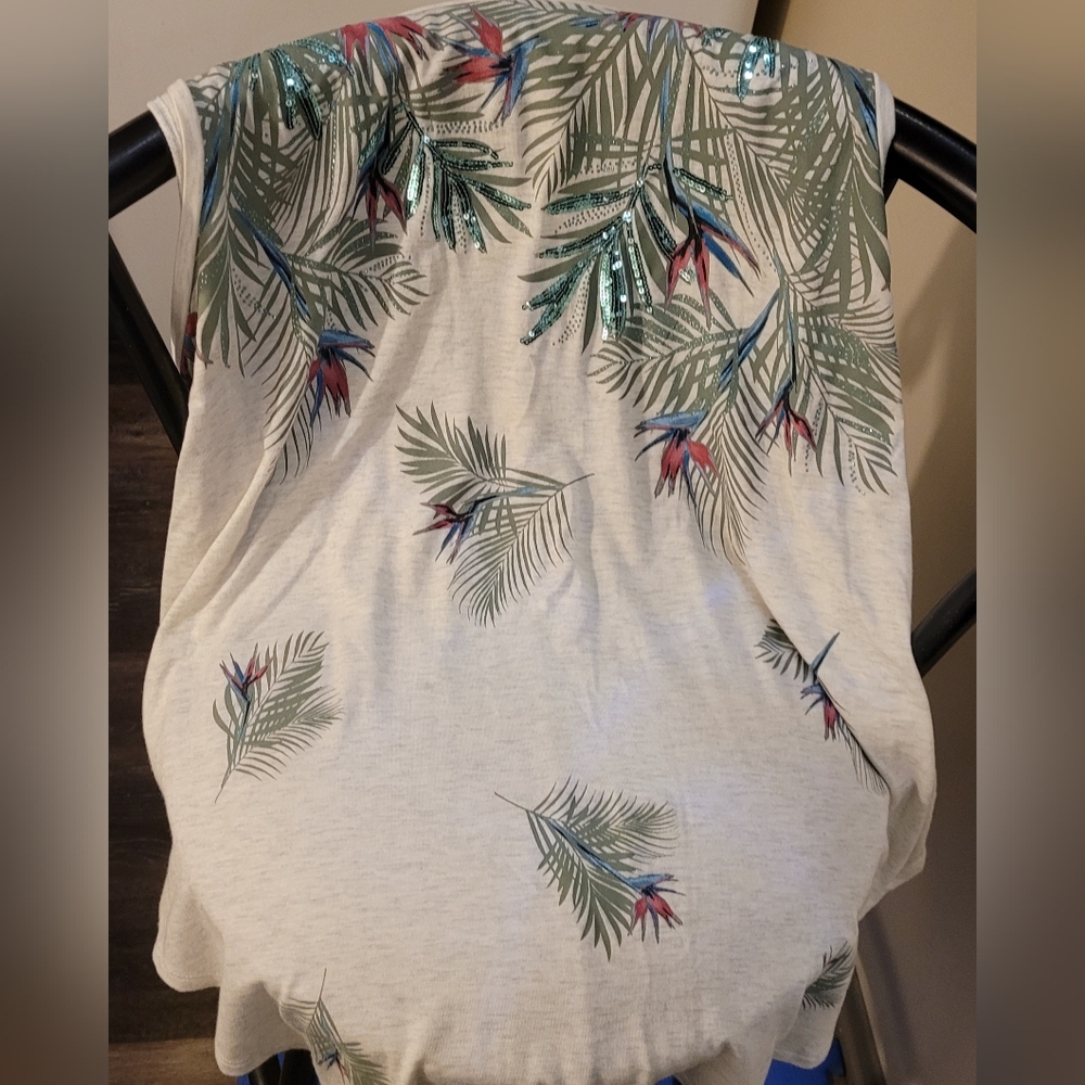 XXL sequined tanktop